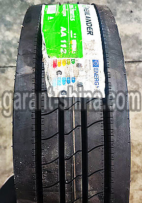 Grenlander AA112 (рулевая) 235/75 R17.5 143/141J 18PR - Фото реального протектора с этикеткой вблизи